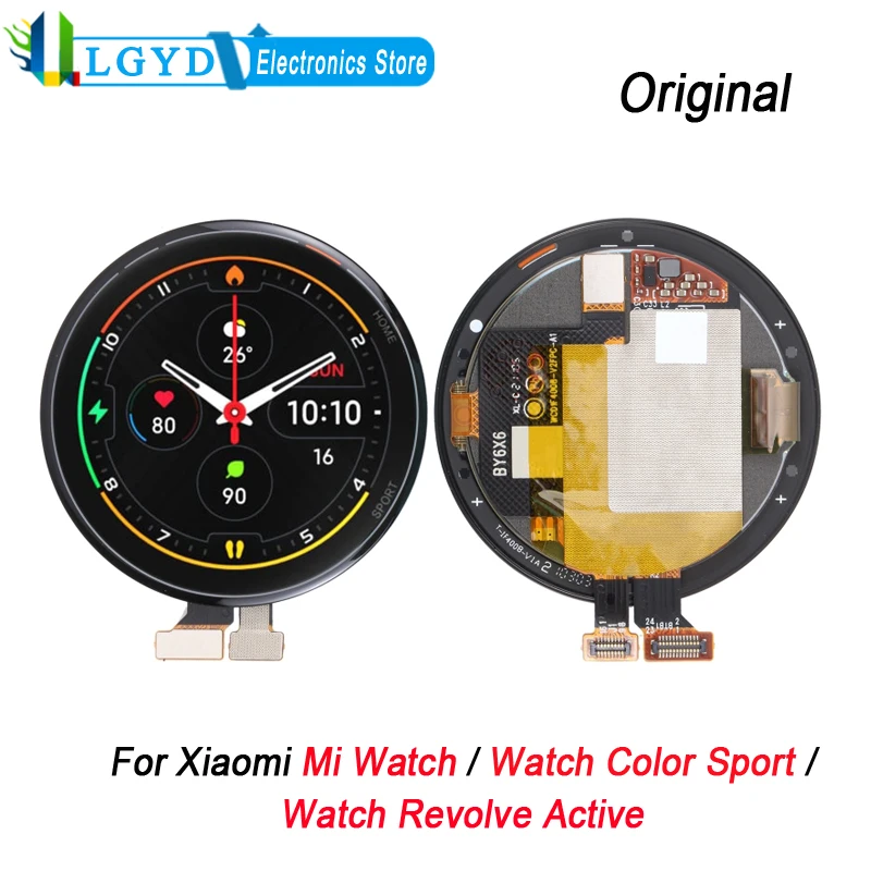 

LCD Screen Dispaly For Xiaomi Mi Watch / Watch Color Sport / Watch Revolve Active Digitizer Full Assembly Replacement