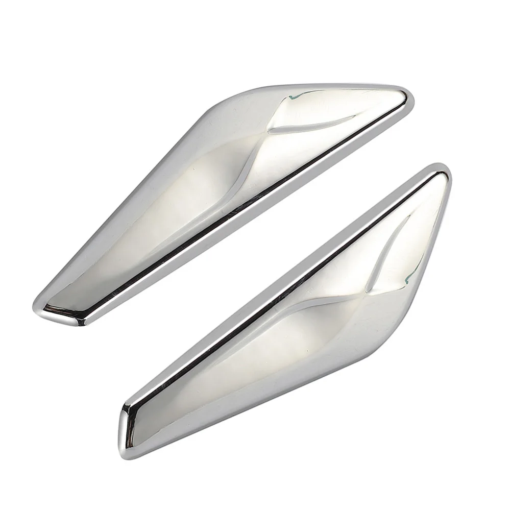 Front Fender Side Marker Trim Left Right Side Chrome Finisher For BMW For X3 F25 For X4 F26 51117338569 51117338570