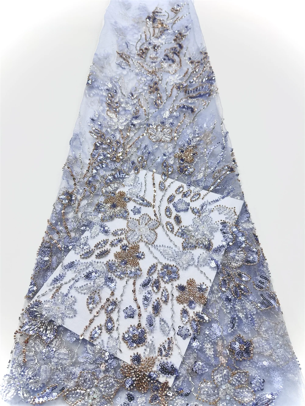 Зеленая африканская кружевная ткань с бисером, 2021, высокое качество, нигерийские блестки, французский тюль, материал для свадебного платья, женское платье