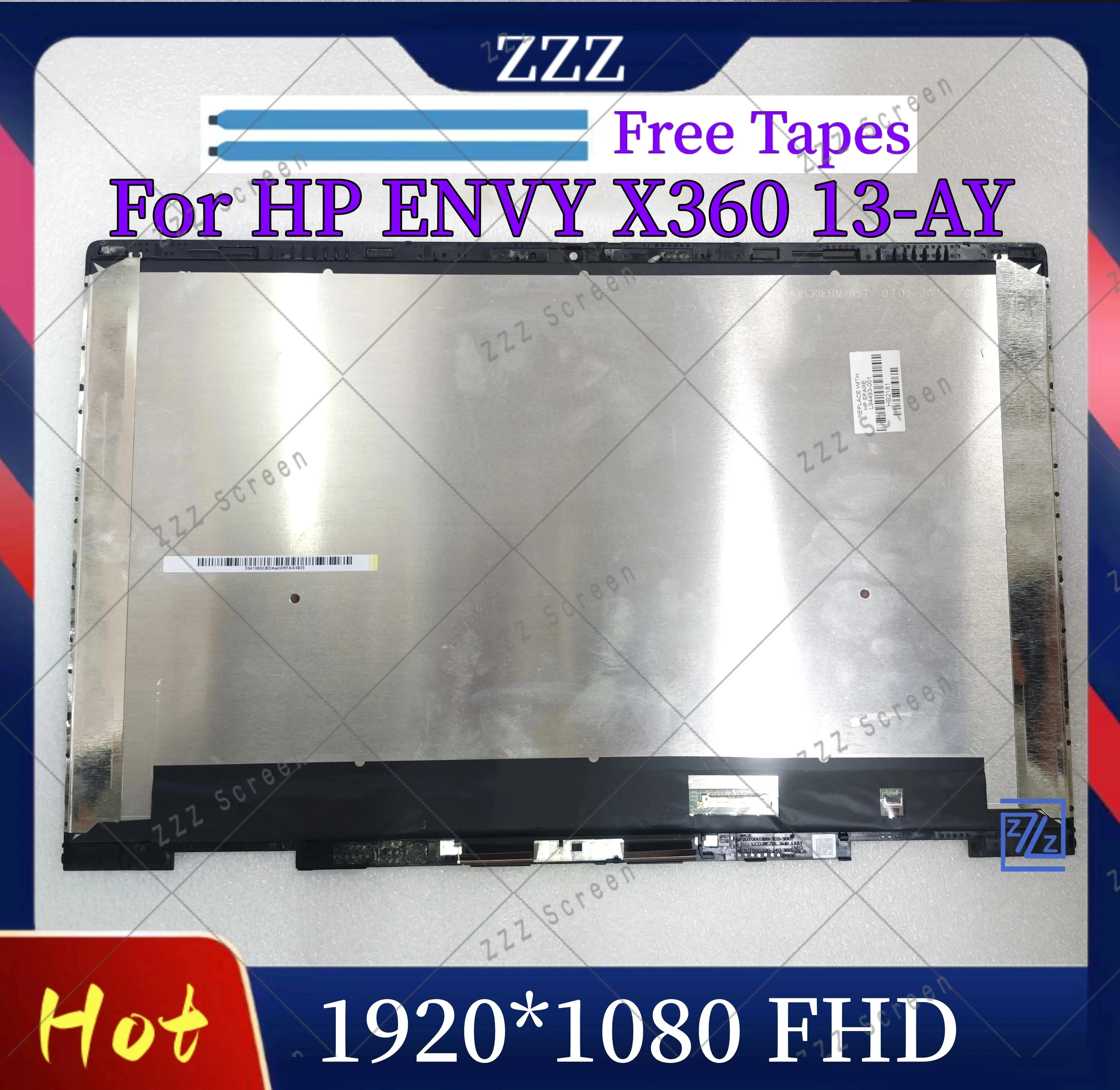 For HP ENVY X360 13-AY 13Z-AY000 13-AY0006CA 13-AY0008CA 13-AY0010CA 13-AY0021NR 13-AY0055CL LCD Touch Screen Assembly Display