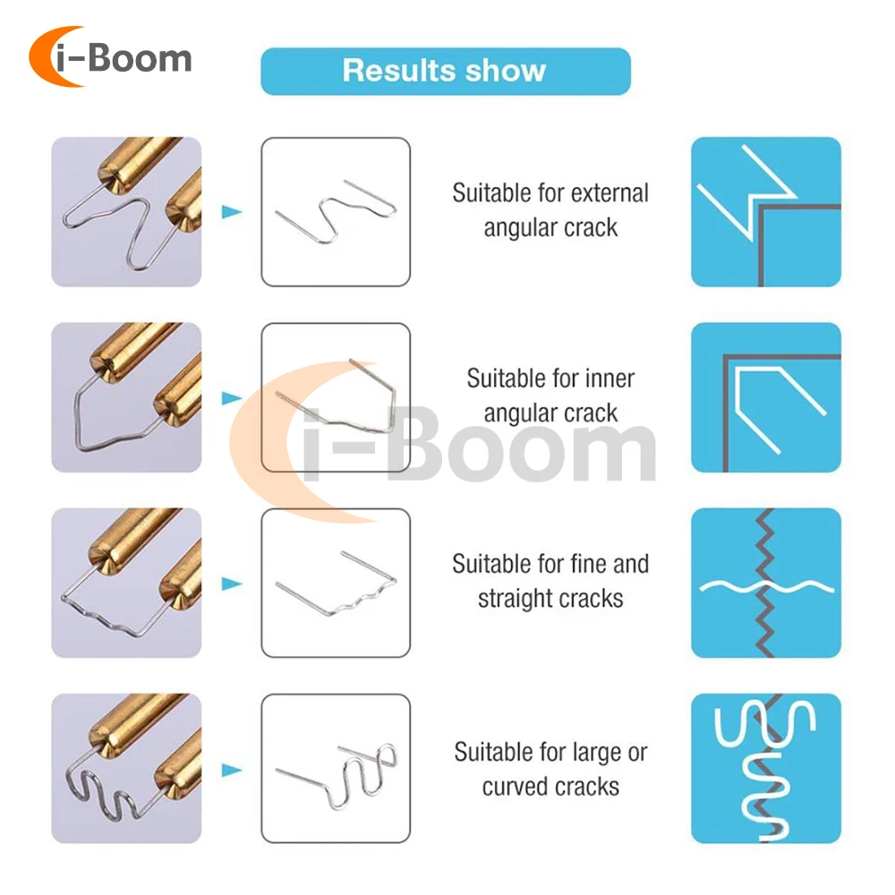 Hot Stapler Plastic Welding Machine Bumper Repair Kit Soldering Iron For Plastic Repair Car Bumper Repair Welding Gun