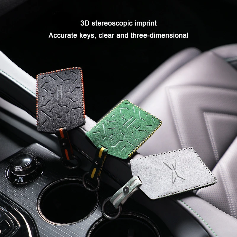 

Alcantara Italy Super Suede For XPENG Xiao peng G6 G9 P7 P7i MONA M03 P7+ X9 P5 Car Key Cover Protective Shell Key Case Key Pack