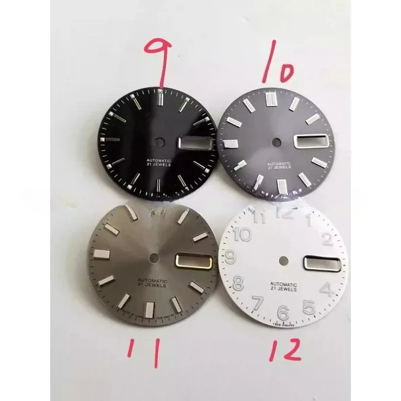 Watch Accessories Mechanical Old 7009A/7s26A Movement Diagonal Handle 3.8-position Dial Literal Surface 1-16