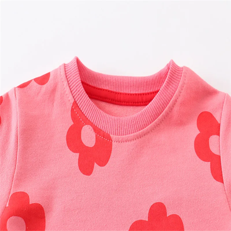 Spring meter Neuankömmling Cartoon Katzen drucken heiß verkaufen Mädchen Sweatshirts Jungen Kleidung Herbst Frühling Mode Kleinkind Shirts – Detail 7