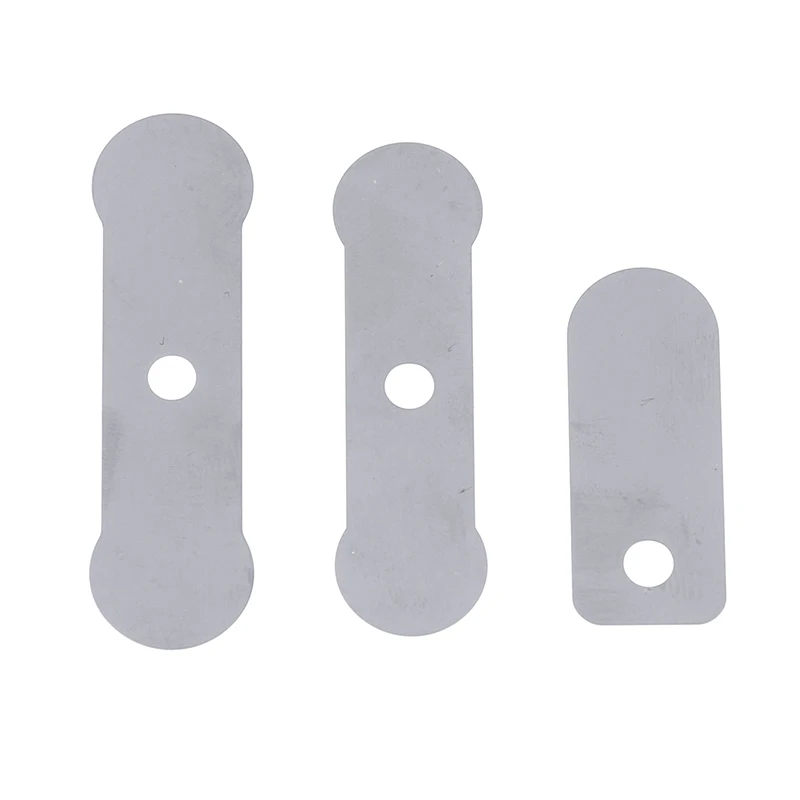 10pcs Air Compressor Valve Plates Aluminum Sheet Silver for Air Compressor Silent Oil Free Machine Compressor Valve Plate