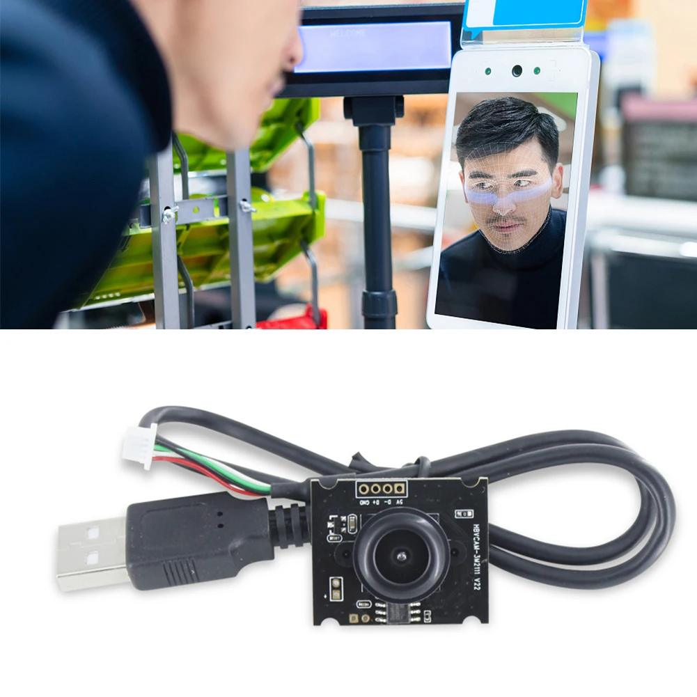 USB Drive-free Computer External Camera Module for Computer External Camera Macro QR Code Scanning Equipment