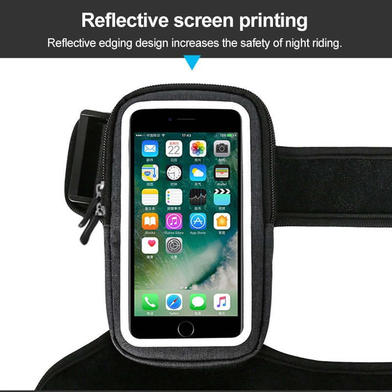 Touch-screen Multifunctional Wrist Bag Armband On The Phone Wrist Armbands mp3 mp4 Bags Sports Cell Phone Holder Running Sports