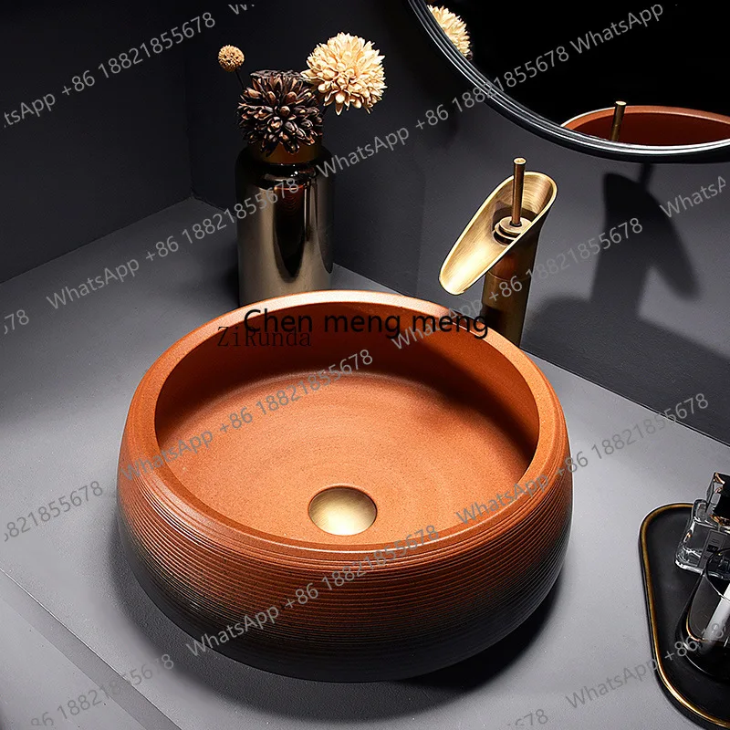 B567 On-stage Wash basin Ceramic washbasin Household toilet Bathroom Wash basin Single Wash basin Sink