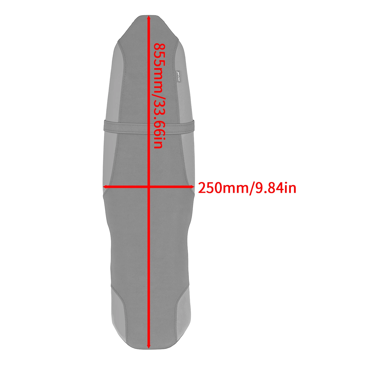 WOLFLINE Integrated One-Piece Seat For Yamaha Tenere 700 T700S 2025 2026 Comfort Driver Passenger Seat Cushion Reduces Fatigue