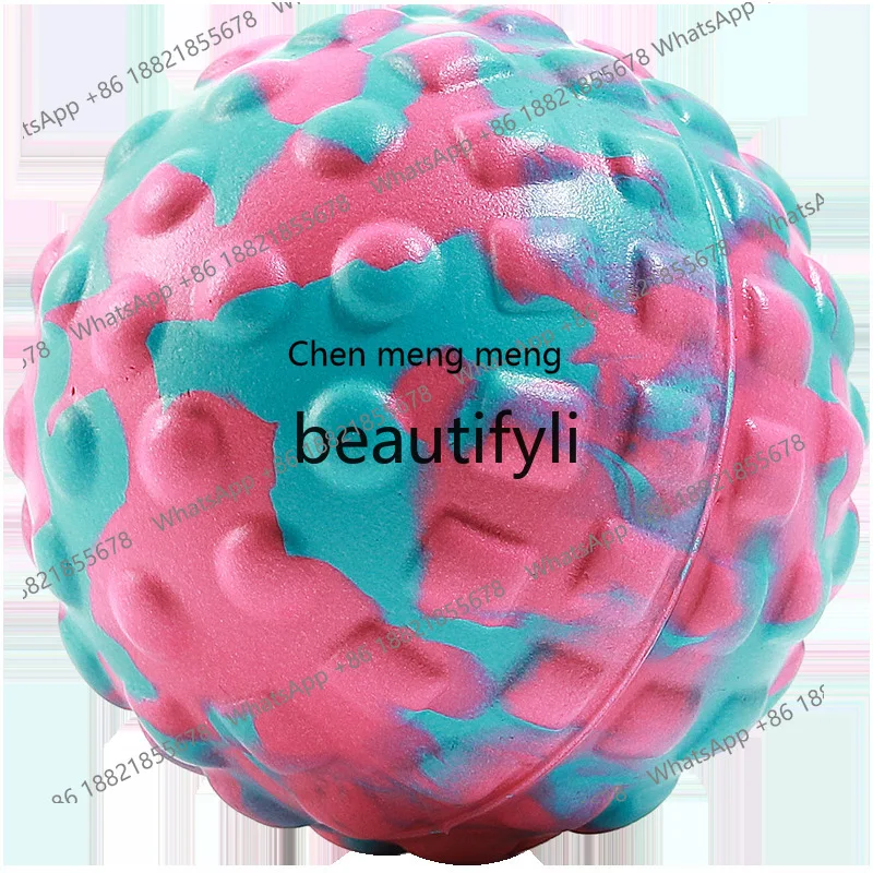 

Massage ball plantar and sole muscles relaxation, yoga fitness neck ball