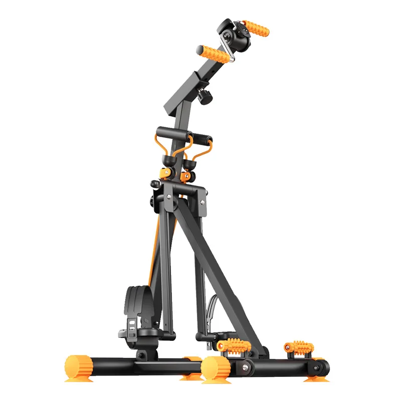 

Upper and lower limb trainer hand and leg stroke hemiplegia walking machine household trainer counting adjustable stepper