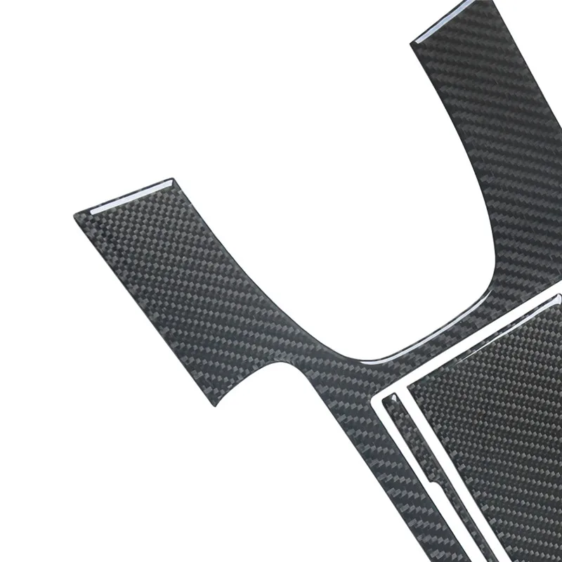 For Honda Accord Coupe/Sedan 2008-2012 Carbon Fiber Gear Panel Stickers Car Interior Decorative Accessories