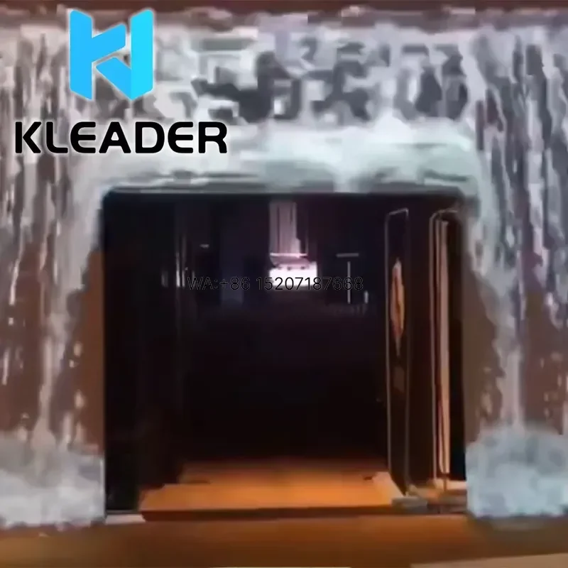 Wmwmnu for Magic Interactive Projection 3D Waterfall Gate Dynamic Digital Art Animation Immersive Bigscreen LED Video Wall
