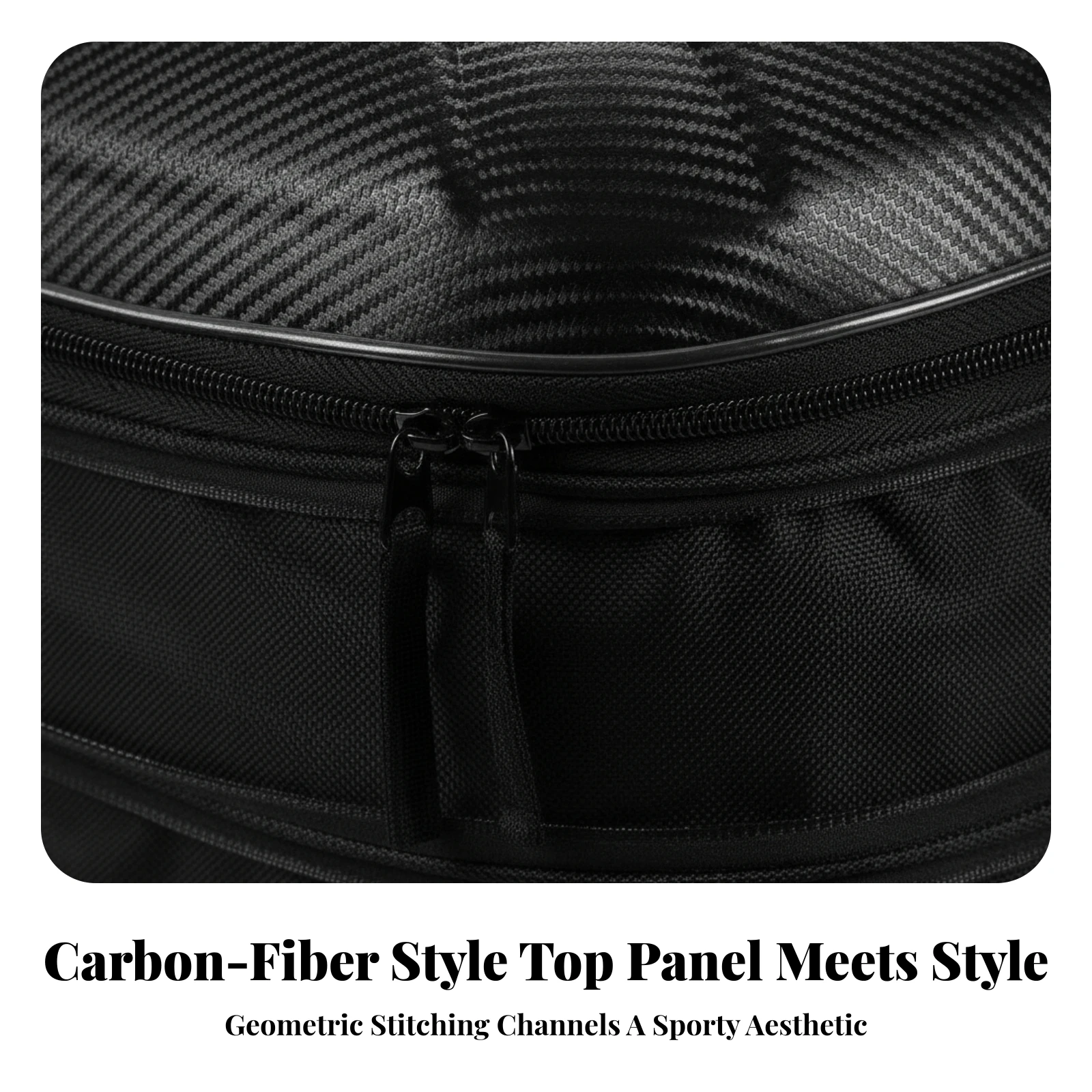 Motorcycle Tail Bag Hard Shell Motorcycle Rear Seat Bag Luggage Tear-Resistant Portable for Commuters, Road Trips