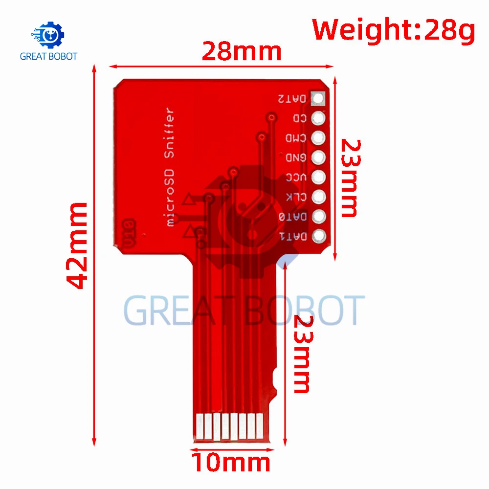 1~3PCS Micro SD Sniffe TF card spi  adapter board module for arduino image 2