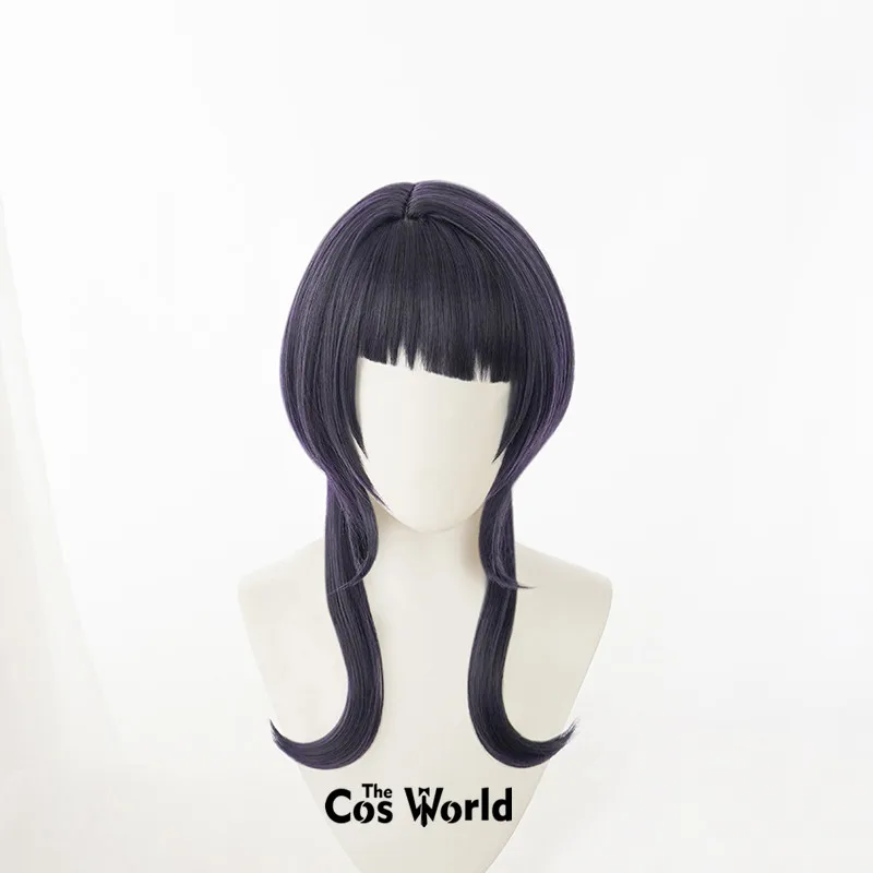 Love Live Nijigasaki Asaka Karin 35cm Short Anime Cosplay Wigs Fiber Heat Resistant Synthetic Hair + Wig Cap