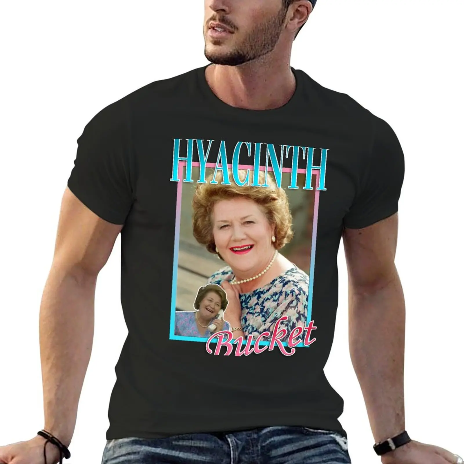 Hyacinth Bucket T-Shirt plus sizes summer top sublime mens champion t shirts