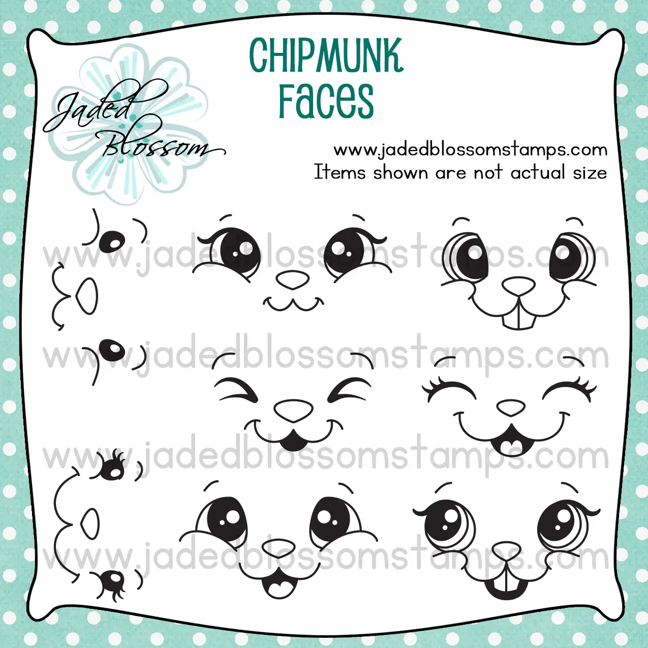 

Chipmunk Faces Clear Stamps DIY Scrapbook Embossed Handcraft Paper Card Album Craft Template Supplies Decoration 2025 New