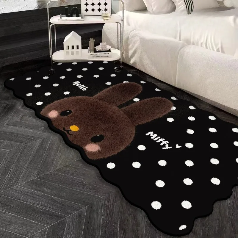 Cartoon Kawaii New Carpet Velvet Bedside Soft and Skin-friendly Resistant To Dirt Wear-resistant Moisture Proof Good Looks Miffy