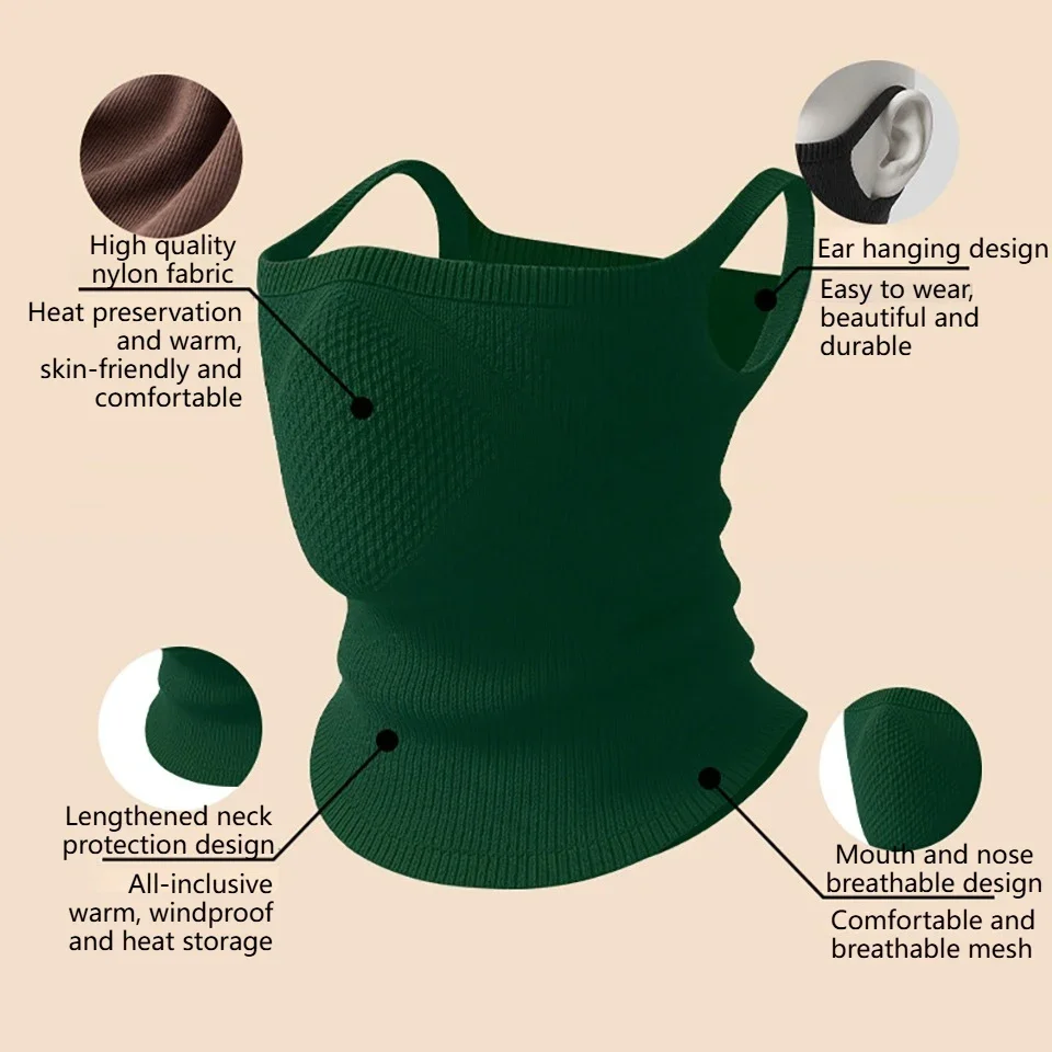 1 قطعة الخريف الشتاء الرياضة باندانا تنفس الدراجات واقي الوجه قناع قابلة لإعادة الاستخدام للمشي التخييم الجري الرقبة الجراب #3