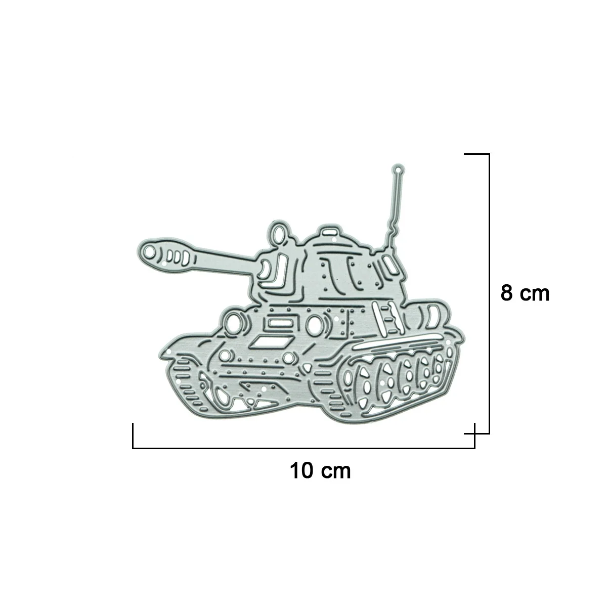 Metal Cutting Dies For Scrapbooking Tank Pattern Cutter Stencil For DIY Clipart Paper Card Art Work Decorating Material view 2