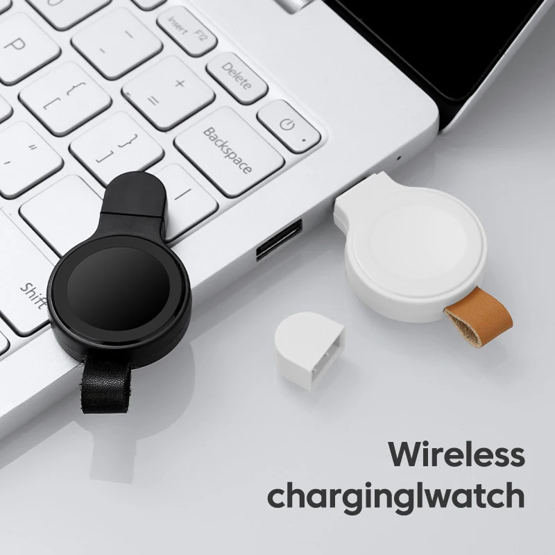 Mini Carregador Magnético Portátil Sem Fio para Apple Watch, Carregamento Tipo C para iWatch, Carregadores de Relógio, 8, 7, 6, 5, 4, SE, 3, USB Tipo C, 44 milímetros, 40 milímetros