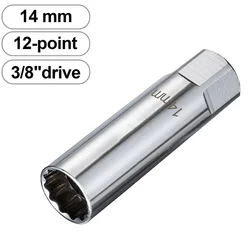 3/8inch Drive 12-Point 14/16mm Spark Plug Wrench Spring Clips Removal Tool Tools For Mechanic Socket Wrench Set Herramientas