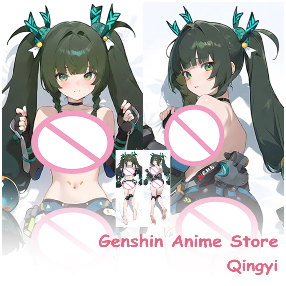 أنيمي Qingyi Kawaii الملك Dakimakura غطاء الخوخ الجلد أنيمي الوجهين المطبوعة Otaku وسادة وسادة يغطي تأثيري الدعائم