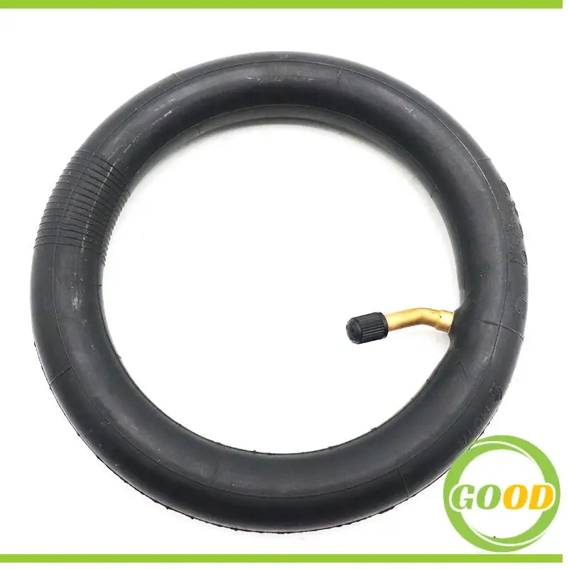 صمام ثني الأنبوب الداخلي 10 بوصة 10 × 1 1/4 بوصة 6 بوصة، مناسب لاستبدال الأنابيب الداخلية المطاطية البوتيل للدراجات البخارية الكهربائية