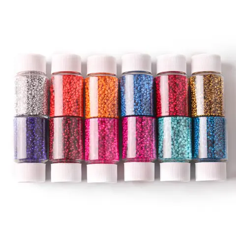 2000 개/몫 2mm 병 유리 씨앗 구슬 DIY 공예에 대 한 라운드 스페이서 느슨한 매력 구슬 재료 장식 매력 Accesso 만들기