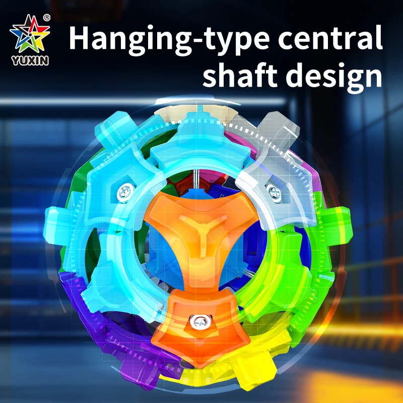 YuXin Touring cinco cubos mágicos Megaminx cubo mágico cubo de velocidad rompecabezas de forma extraña cubo sin pegatinas rompecabezas Juguetes