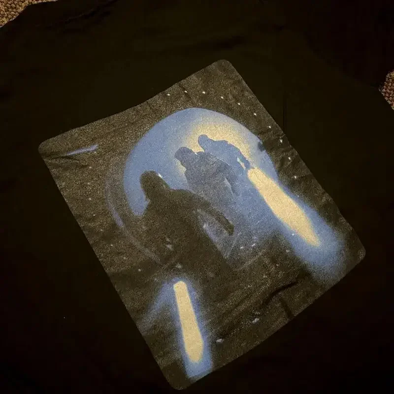 EVENT HORIZON CAST AND CREW VINTAGE 90'S ORIGINAL T SHIRT MOVIE PROMOTION SIZE L