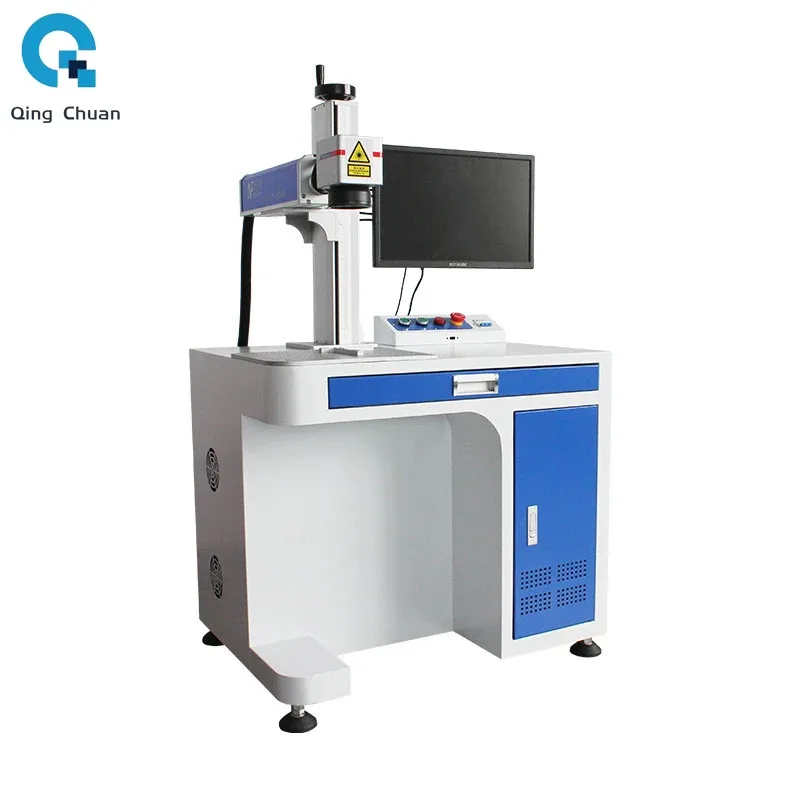 

3D Desktop Handheld Fiber Machine Metal Sign Tag Engraving Dual-Use Laser Marking