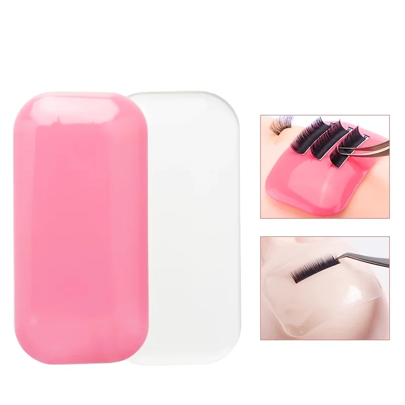Women Eyelash Extension Tools, Silicone Pads for Lashes, Eyelash Beautifying Tools, Forehead Stickers for Eyelash Extensions - Detail 1