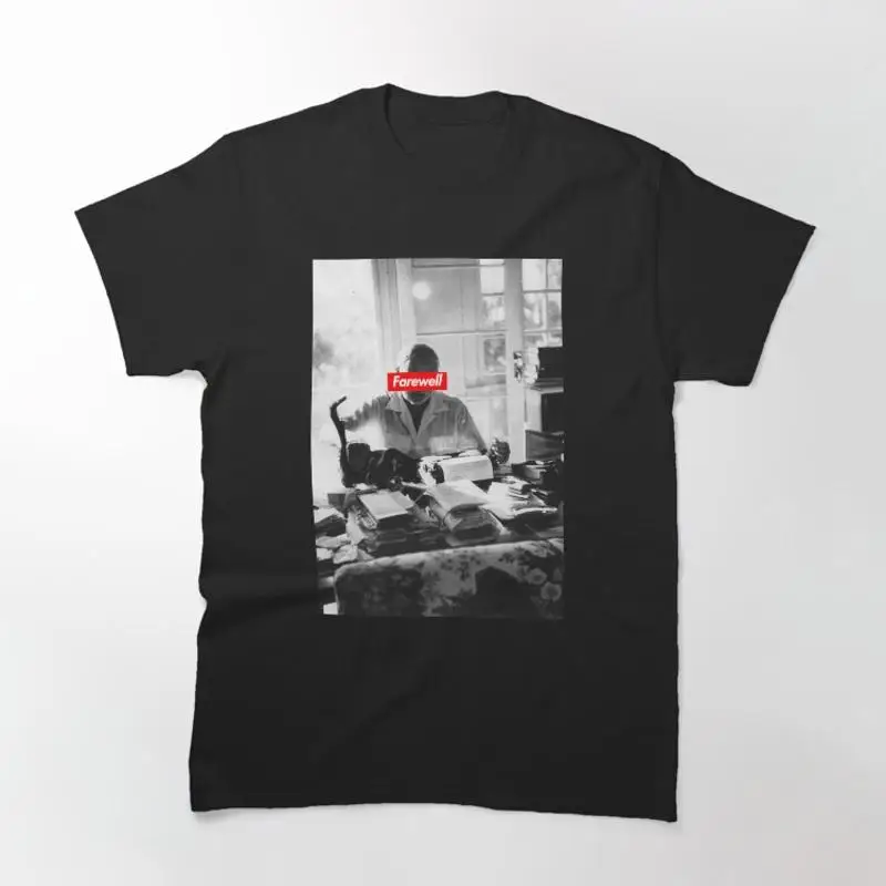 Ernest Hemingway Farewell Design T-Shirt