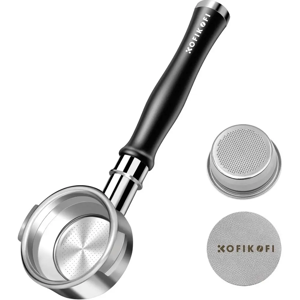 

Bottomortailter, E61, 58mm, ECM, Rocket, Sanremo, Syno, Slayer, VBM hine, BottomlNaked Portailter, 18g ilter Basket, Puck Sn