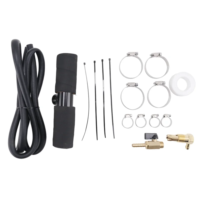 Kit de instalación diésel A21F-11025, para tanque de combustible auxiliar con combustión por gravedad y modelos más recientes con línea de llenado de 11⁄2 pulgadas, para diésel