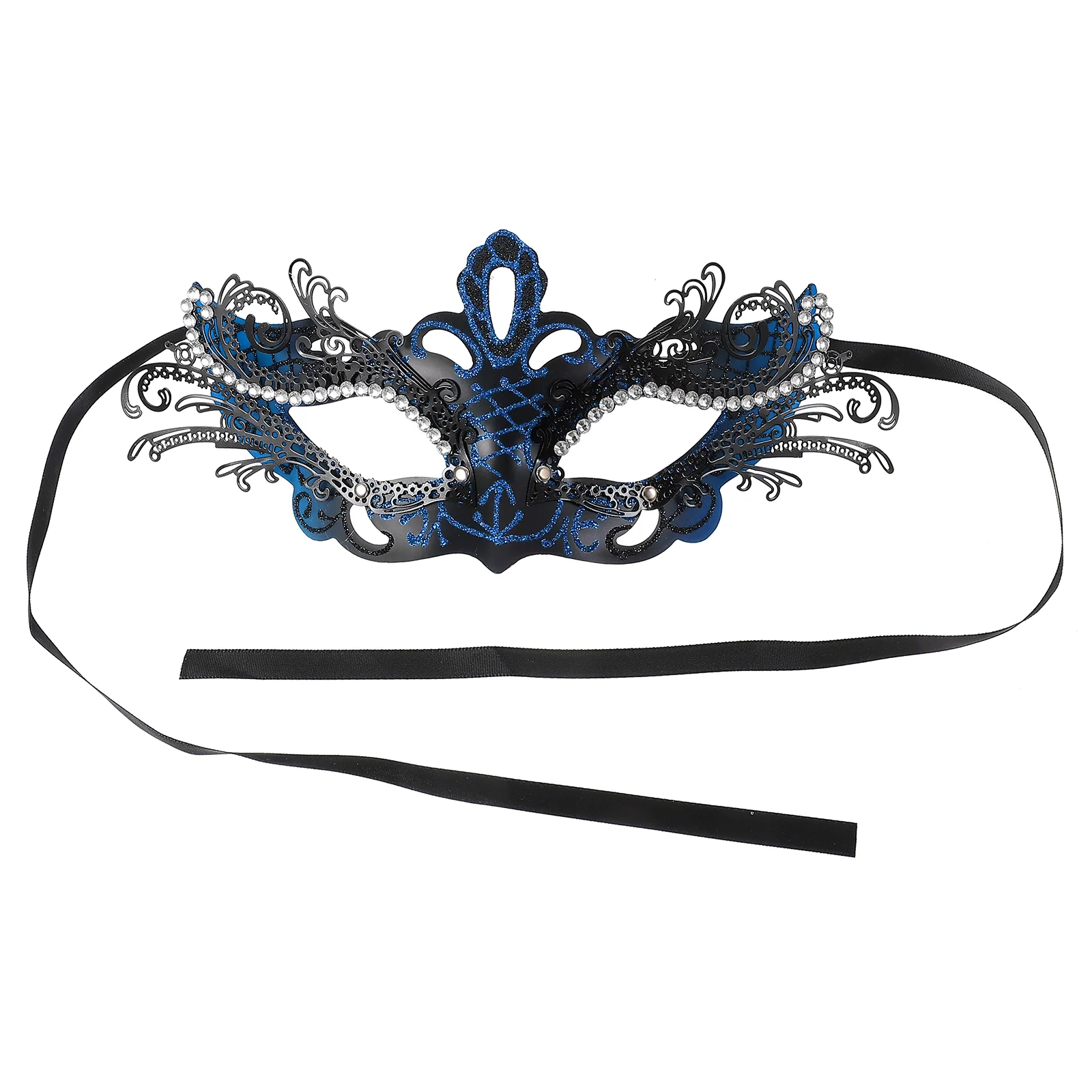 

Black Hand held Masquerade Butterfly for Cosplay Party Props Women Half Face Decorative Halloween Masquerade