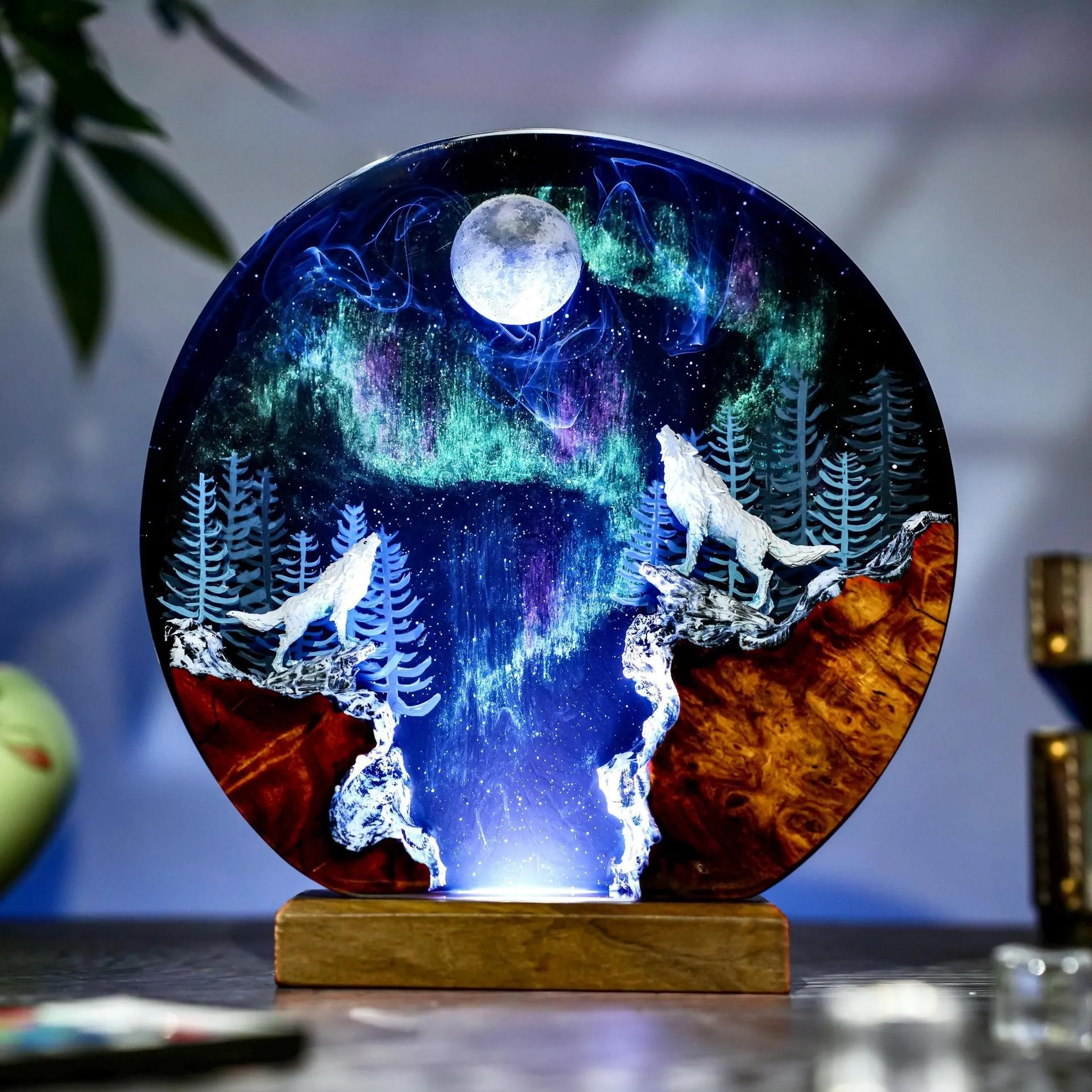 Sculpture lumineuse créative e - Unique Art Craft avis et prix