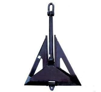 Factory Direct Sales  Marine Boat Cast Steel 300KG to 100000KG High Holding Power HHP Flipper Type Delta Anchor