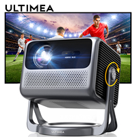 ULTIMEA Full HD 1080P Projector 4K Android TV 11.0 with Netflix, Smart 90° Gimbal, WiFi Bluetooth Proyector, Home Theater Beamer