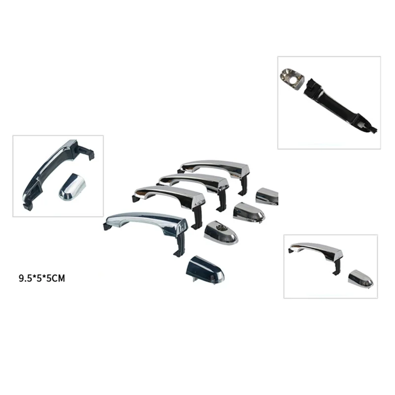

For Kia Sorento 2011-2015 Car Exterior Door Handle Set-82651-2P010 4 Pieces In A Lot- Part Number 826512P010