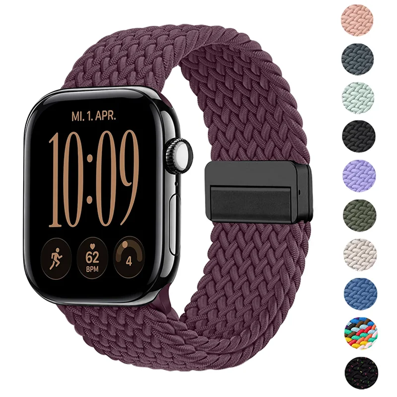 Milanese Loop Magnetic - Pleciony pasek z nylonu do Apple