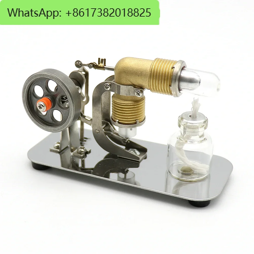 Mini Hot Air Stirling Engine Motor Model Educational Toy Kits