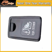 Car Rear Child Seat Safety Latch Trim Cover Seat Fold Down Cap For Toyota Highlander KLUGER XU70 2022 2023 2024