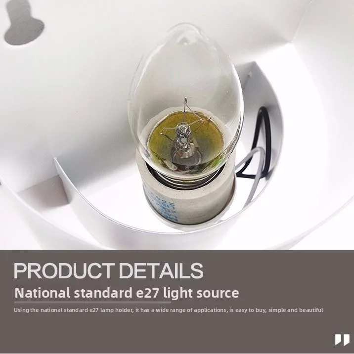 Simple Iron Triple Tier Wall Lamp for Living Room Bedroom Balcony Corridor