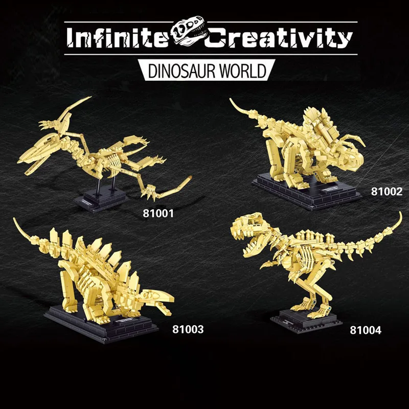 

Набор строительных блоков динозавров, бразиозавр Юрского периода, трицератопс, динозавр, мир, кирпичи, коллекция игрушек для мальчиков, подарки