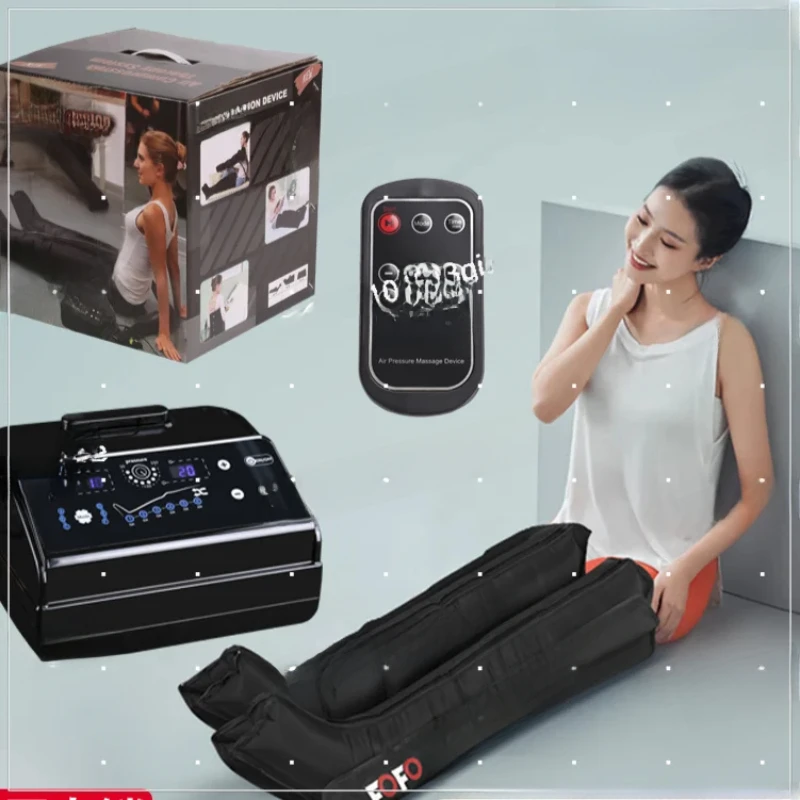 Six Chamber Air Wave Massager, Pneumatic Leg Pressure, Fully Automatic Kneading of The Soles of The Feet, Airbag Leg Massager