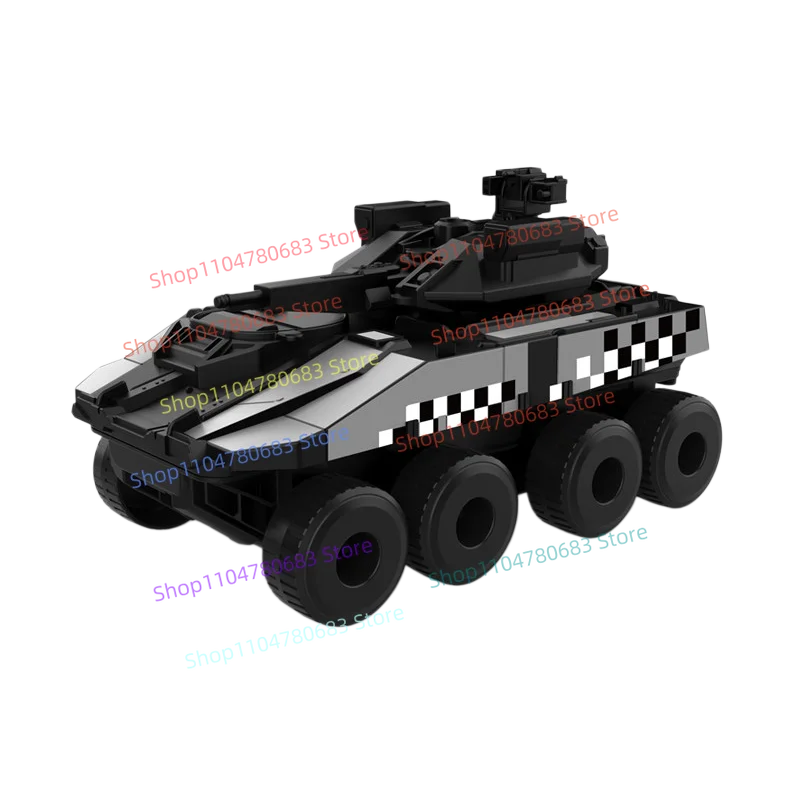 New MOC Mini Figures, Loadable Soldier Infantry Fighting Vehicle & Tank Toy Model Ornaments, Holiday Gifts