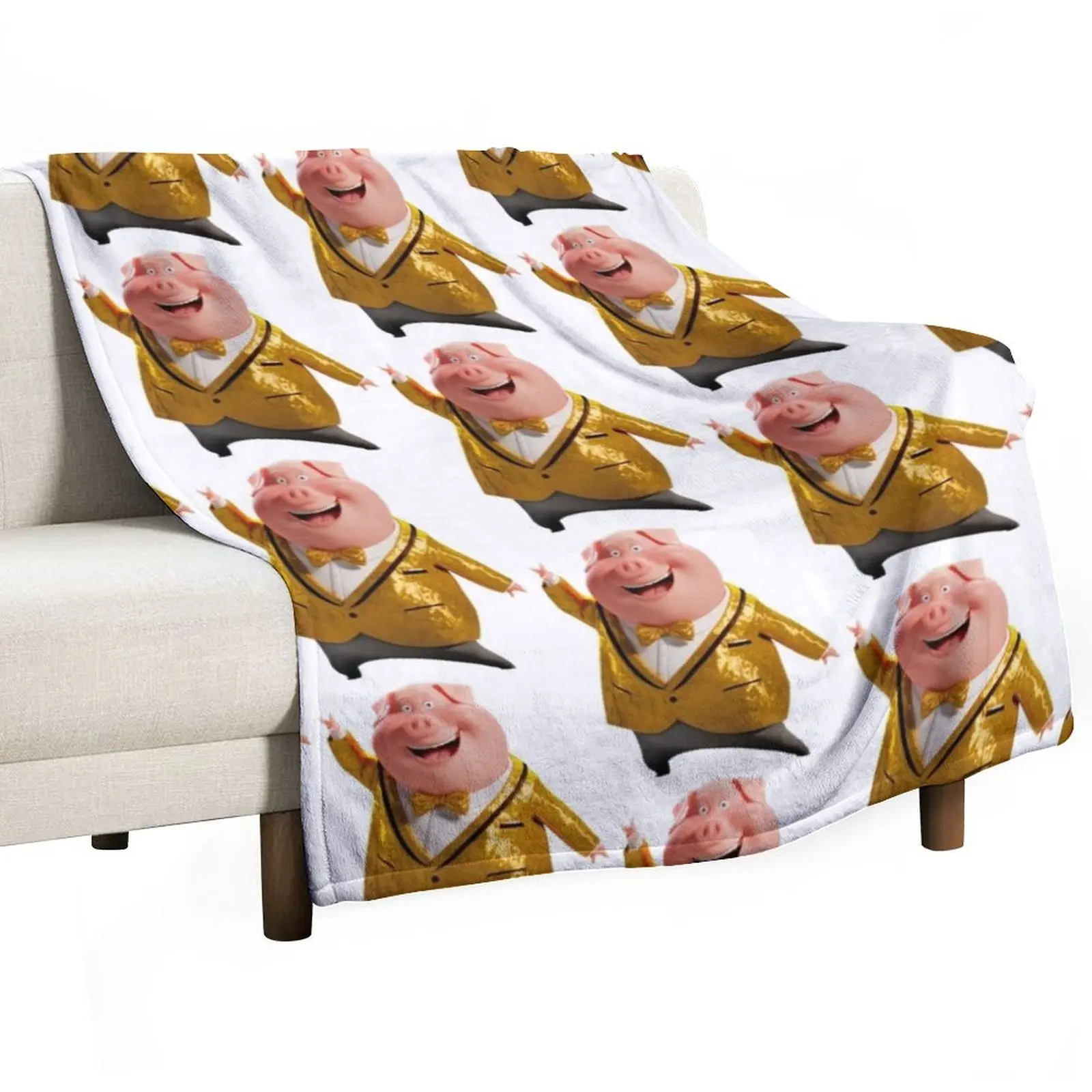 GUNTHER - SING 2 Throw Blanket Thermals For Travel Luxury Polar Softest Luxury Throw manga Blankets